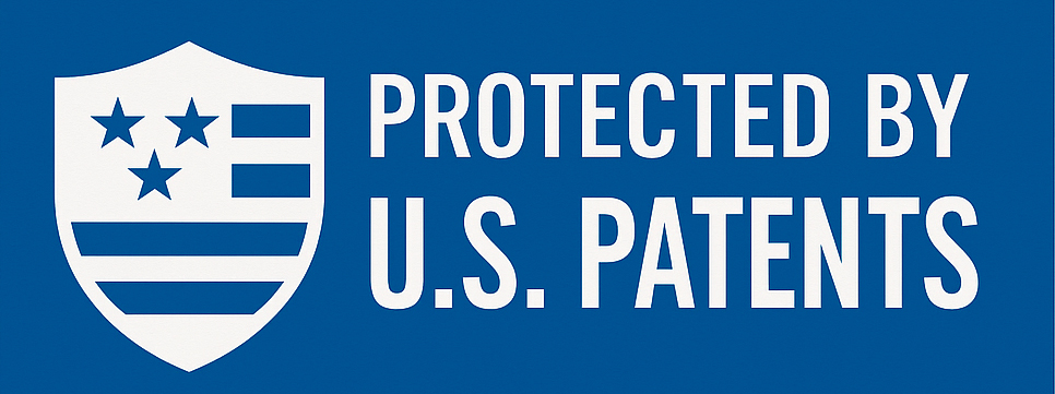 Protected by U.S. Patents Banner